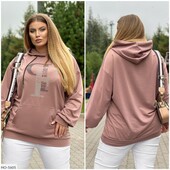 Худі жіноче без утеплення 48-50, 52-54, 56-58, 60-62, 64-66.