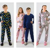 Теплые махровые пижамы на деток на рост 80-164см.