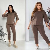 Знову в наявності!Зручний повсякдений костюм )Рр 42-44 46-48 50-52, 54-56, 58-60
