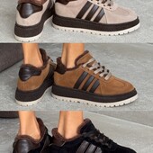 Зимові кросівки натуральна шкіра)Топ якість !